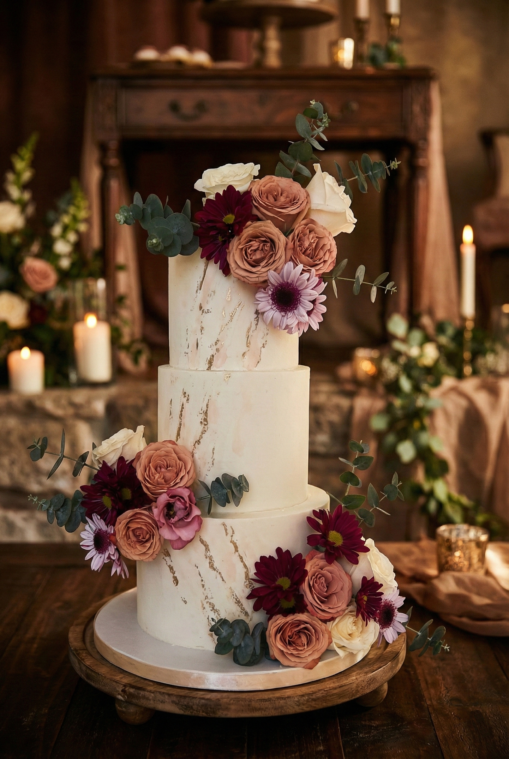 Tarta profesional elegante
